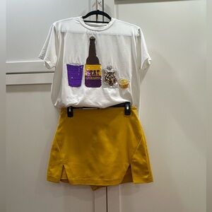 Endless Rose Mustard Yellow gold skirt small